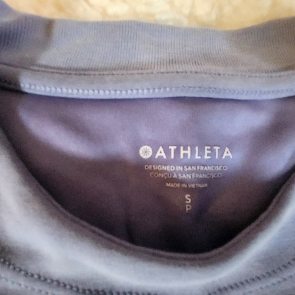 NWOT ATHLETA SEASOFT TANK SWEATSHIRT - Picture 6 of 9